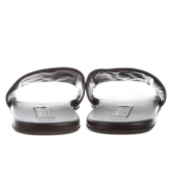 MICHAEL KORS Leather Printed Slides - Picture 4 of 4